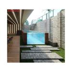 Fiberglass Outdoor Swimming Pool with Quick Assembly and 100MM Acrylic Window