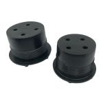 2 3/8" 2 7/8" 3 1/2" EUE Tubing Plastic Thread Protectors Black Color