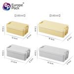 Good quality custom plastic leakproof food container tiffin bento box lunch for