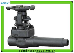 Wholesale Coupling Nipple Gate Valve A105 13CR Wedge SW BW NPT 800LBS Extended Bonnet from china suppliers