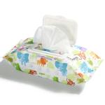 China Organic Baby Wet Wipes Spunlace Material Disposable Cleaning