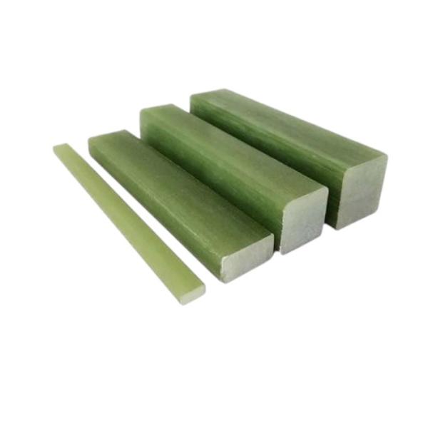 High Strength Pultruded Solid Square Rod Epoxy Resin Insulator Core For Electric