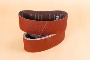 Wholesale Poly Cotton Aluminum Oxide Sanding Belts 75mm x 533mm / Grit P36 To Grit P220 from china suppliers