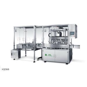 Wholesale XHL-XQD8/8 large bottle serum filling machine capping machine line from china suppliers