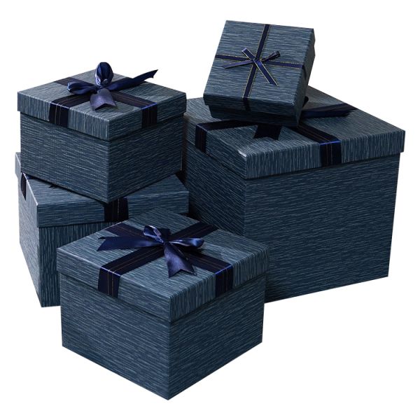 Cosmetics Lid And Base Gift Box Customized Christmas Gift Box Set OEM