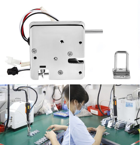 Solenoid Lock for Freestanding Rack Cabinets Wall-Mounted Cabinets locker lock OUTDOOR ENCLOSURE motor lock