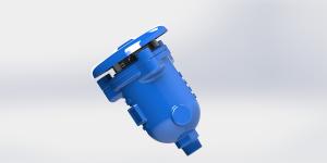 Wholesale ANSI Flange Triple Ductile Iron 300mm Air Release Valve from china suppliers