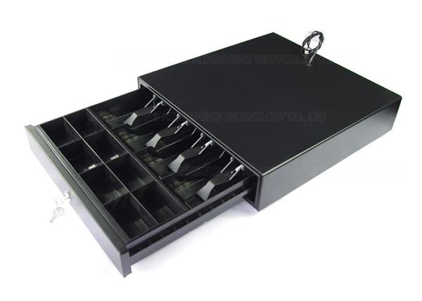 Money Storage Box POS Cash Drawer Premium Plastic Gripper Steel Construction