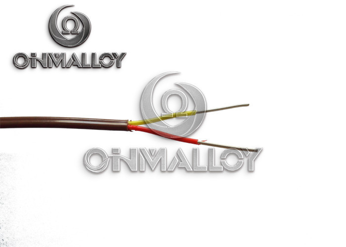 2x0.5mm² Cross Section NiCr/NiAl Alloy Wire Thermocouple Extension Cable Type K