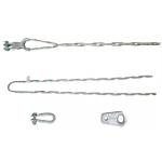 Preformed 11.7 12.8 MM Dead End for Fiber Optic Equipment Overhead Line