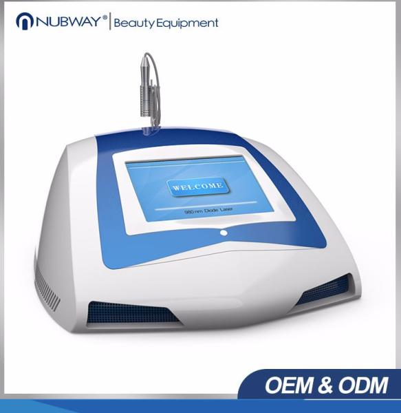 The newest beauty equipment vascular spider vein removal 980 diode laser for