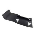 Grey Cardboard Magnetic Folding Box ODM For Gift Packing
