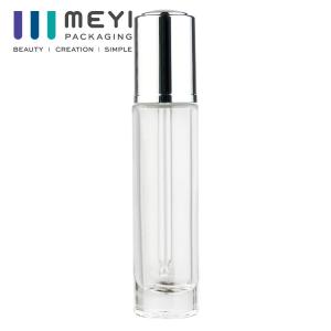 Wholesale Transparent Glass Dropper Bottles 100ml In Round Shape With Packaging Carton Box from china suppliers