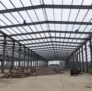 Wholesale Prefabricated Steel Warehouse With Insulated Roof And Wall Panel from china suppliers