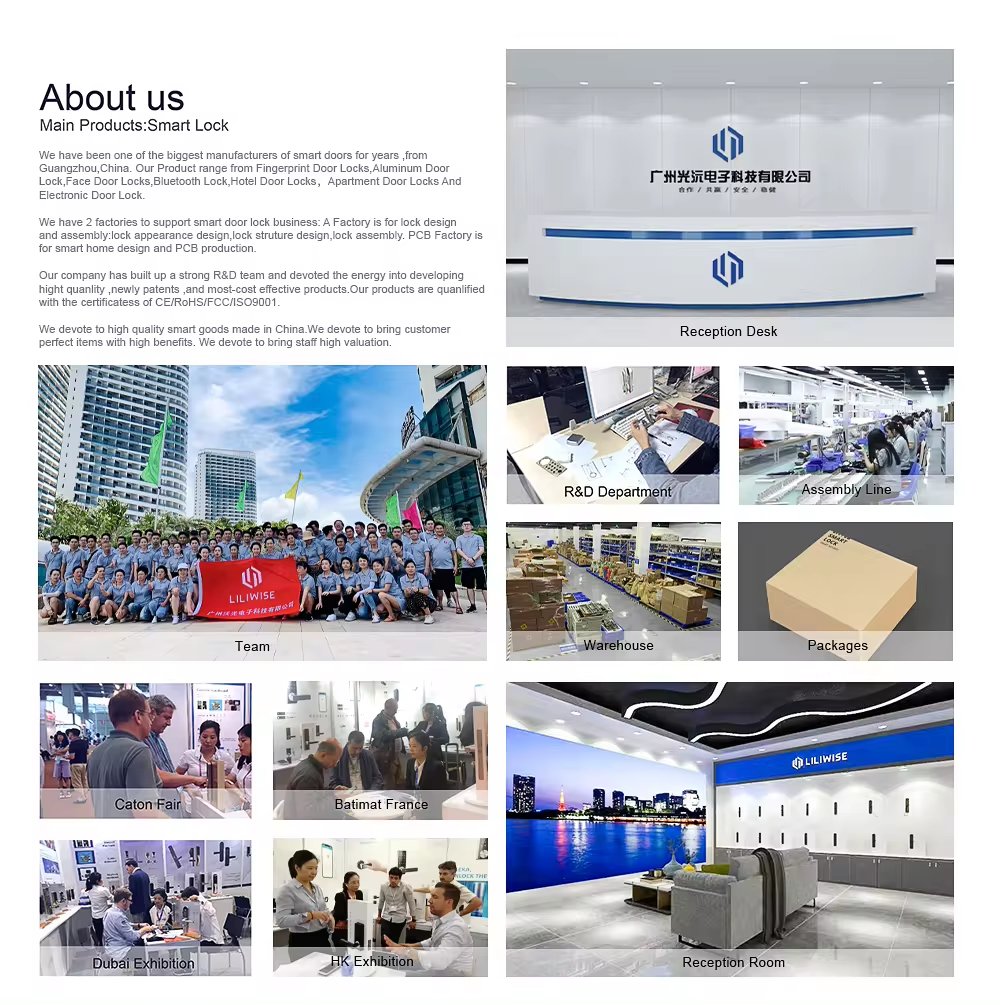 Tuya Smart Door Lock with 3D Face Recognition and Fingerprint