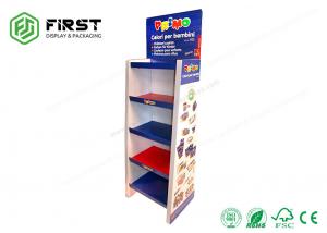 Wholesale OEM Customized Printing Promotional Recycling Paper Floor Cardboard Display Stand from china suppliers
