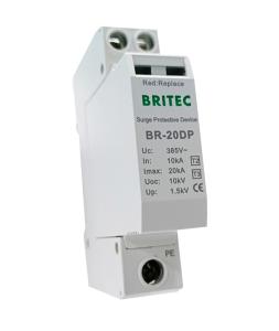 Wholesale BR385-20DP 2P 20kA Type 3 Surge Protection Device Lightning Arrester Spd Single Phase from china suppliers