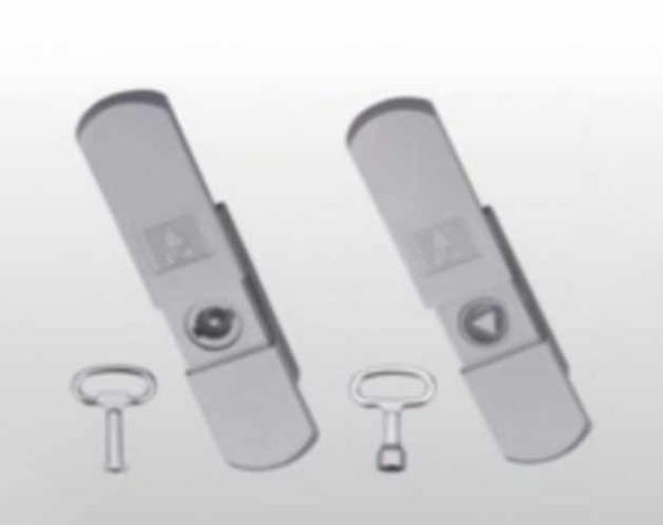 Electric Box Cabinet Door Lock Stainless Steel Heaven Earth Linkage Upper Lower