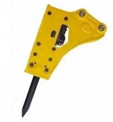 Side Type Excavator Hydraulic Hammer Breaking Rock Concrete Function