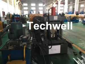 Wholesale Carbon Steel Top Hat Channel Cold Roll Forming Machine With 1.5 Inch Chain from china suppliers