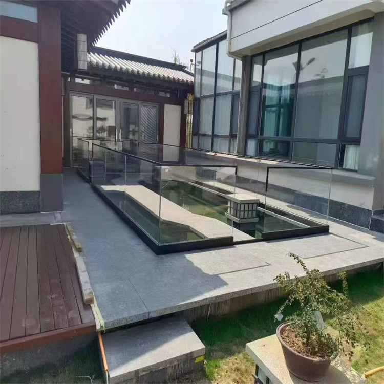Hotel House Modular Metal Exterior Stair Handrail Balcony Residential OEM