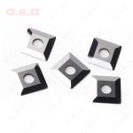 Indexable Wood Turning Carbide Inserts , K05 Carbide Inserts For Wood L14mm