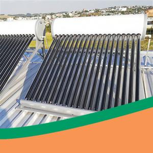 Wholesale High efficiency low pressure pvdf steel CE thermal solar water heater from china suppliers