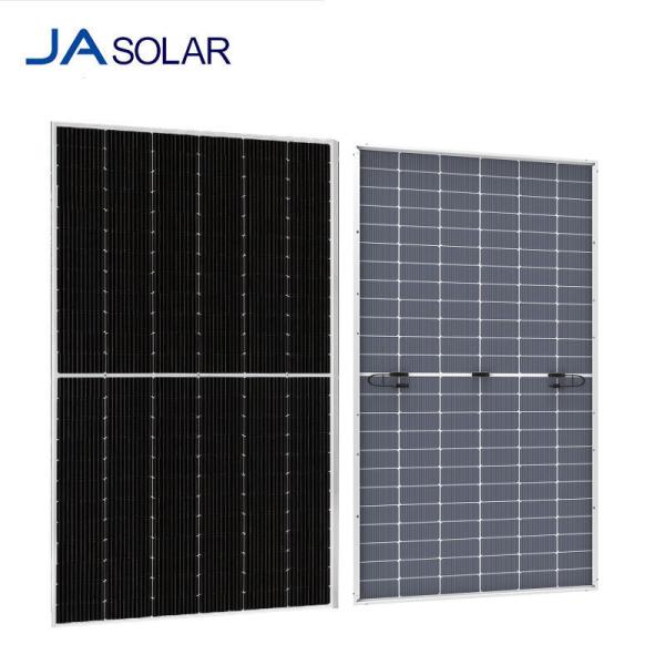 600-625W N-Type Double Glass Bifacial Solar System for Front Snow Load