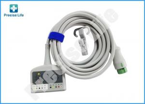 China Mindray 0010-30-42722 ECG trunk cable EV6204 host cable 12-lead IEC color code on sale