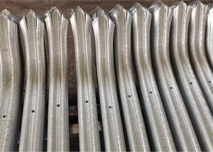 Wholesale 2.1m Galvanized High Security W Section Palisade Fencing from china suppliers