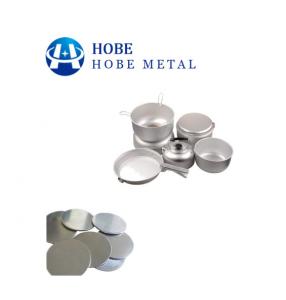 China 1.8mm 1100 Aluminum Circle Blanks , Fry Pan Lightweight Round Aluminum Discs on sale