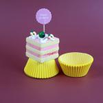 Home bakery grease prooer, baking cup , hellokitty mini cute cup liners, Pack of