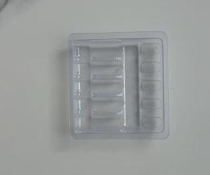 Wholesale Transparent plastic ampoule ampoule 1 ml, 2 ml, 3 ml, 5 ml, 10 ml plastic vial tray blister can be customized from china suppliers