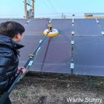 Office Location Wuxi City Electric Brush for Solar Panel Maintenance and