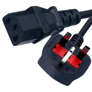 Wholesale Home Use Durable UK Power Cord Customized Cable Color And Length from china suppliers
