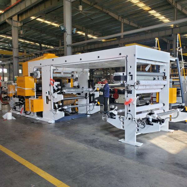 Heavy-Duty Aluminum Foil and Glass Fiber Cloth Heat Fusion Laminator with