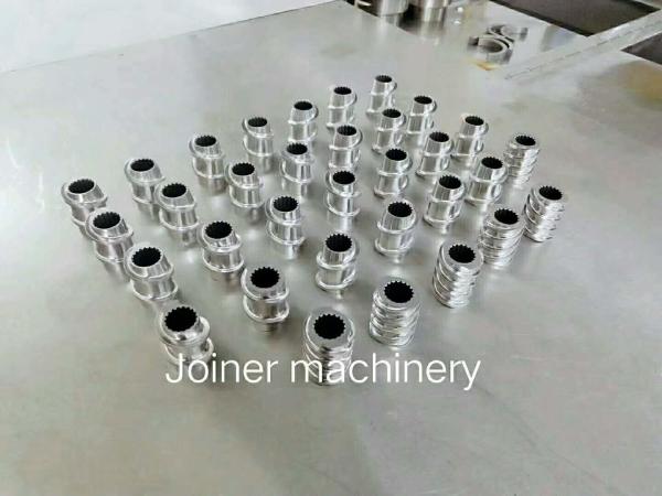 HRC58 - 62 Pellet Machine Parts Kneading Block Element Sandblasting Surface