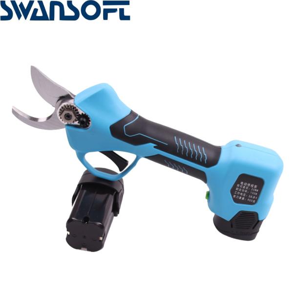 Swansoft Electric Garden Pruner Scissors Cordless Electric Pruning Shears 2.5CM