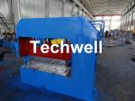 Hydraulic Arch Roof Bending Machine , Roofing Sheet Making Machine High Speed