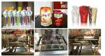 Forming bag filling and sealing machine100ml 300ml 500ml Shaped bag nozzle bag