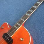 Hollow body jazz electric guitar, Double F holes,Ebony Fingerboard,Tremolo