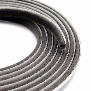 Wholesale Mohair Window And Door Weather Strip PP PVC Material Sound Control ODM from china suppliers