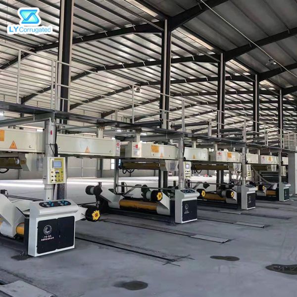 Magnetic Powder Brake Automatic Plant For Corrugated Boxes 150m/Min