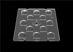 Silicone Gasket LED Focusing Lens , 12 In 1 Wide Angle LED Lens For City