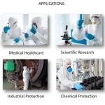 Microporous 60GSM Disposable Protective Coverall Polypropylene Body Suit Splash