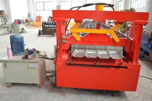 Wholesale Color Steel 0.25-0.6mm Roof Panel Roll former Machine With PLC Control from china suppliers