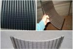 Polishing Sieve Bend Screen for Customized Requirements Slot Min 0.02 Mesh Size
