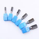Unicolor Yg8 6mm 6.35mm 1/4" Shank Dremel Rotary File Long Shankbur Solid