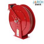 Medium Pressure Oil Hose Reels , Dual Pedestal Fuel Spring Retractable Reels