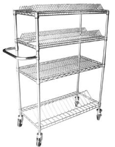 Wholesale Surface Mount SMT Reel Shelving , Metal Wire Reel Storage With Carbon Steel Material from china suppliers